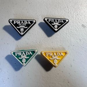 Prada croc charms